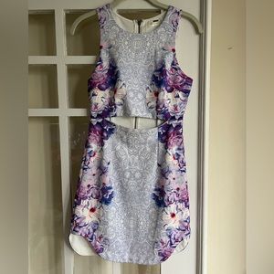 Rumor Boutique Mini Dress Women's‎ Size Small Sexy Brunch Cutout Sorority Formal